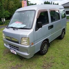 ★スバル★サンバーディアスバン★パートタイム4WD★5速マニュアル★タイベル交換歴シール有り★エアコン★パワステ★の画像