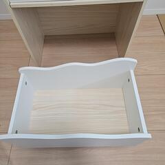 ニトリ　キッズ収納ラック(ミア3 S ナチュラル)の画像