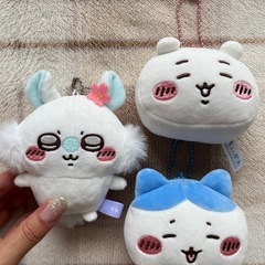 ちいかわ　ちいかわ　ハチワレ　モモンガ　もちもちフェイスマスコッ...