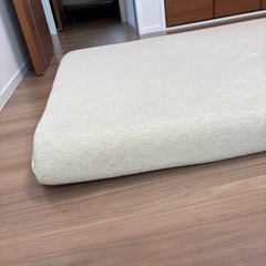 マットレス縦195㎝×横100㎝×厚み9㎝の画像