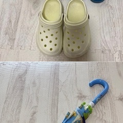 長靴・サンダル・傘　4点セット　子供用