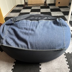 ビーズソファ85×85サイズ値引きの画像