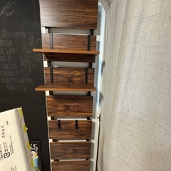 美品⭐️ 突っ張り ラック つっぱり 棚 壁面収納 ウォールラック 【DIY・穴あけ・工事が不要】幅40 の画像