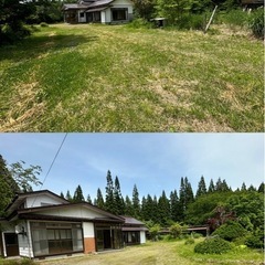 大仙市協和船岡 賃貸 戸建 ペット可 DIY可 広い庭で田舎暮らし満喫