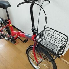 折りたたみ自転車20インチ6段変速美品 (まりた) 行徳の