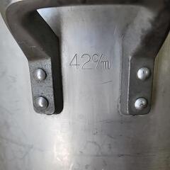 お得‼️半寸胴鍋(42cm)の画像