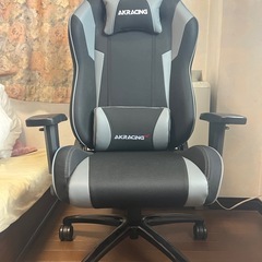【保証書付き】AKRacing Wolf ゲーミングチェア ブラ...