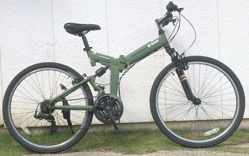 シンテシ（イタリア）JADE MTB26 USA製アルミフレーム　引取り限定 Swizt Sport RESCUE 26インチ折り畳み自転車 アルミフレーム 3X6 18段変速