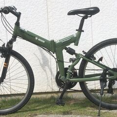 Swizt Sport RESCUE 26インチ折り畳み自転車 アルミフレーム 3X6 18段変速の画像