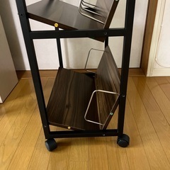 ファイルラック　キャスター付きの画像