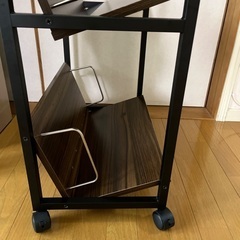 ファイルラック　キャスター付きの画像