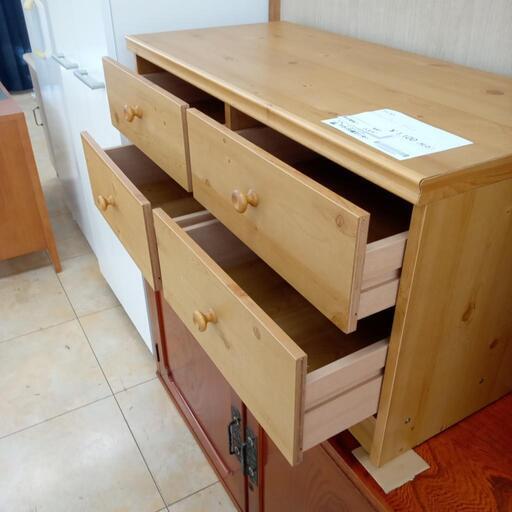 リユースのサカイ太田店★ジモティ割あり★  チェスト ホワイト H123.5×D48.5×W80.5 クリーニング済み OJ1456 リユースのサカイ太田店☆ジモティ割あり☆ チェスト ホワイト H123.5