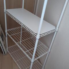 【商談中】スチールラック(STANDARD 幅65cm 4段 ホワイト)の画像