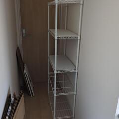 スチールラック(STANDARD 幅65cm 4段 ホワイト)