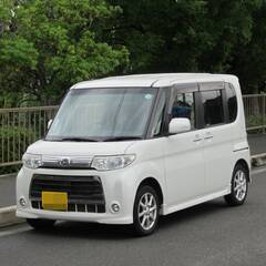 車検２年付き　タントカスタム　ピラーレス　パワスラ　【9万キロ】...