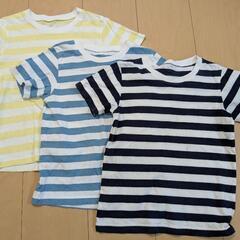 110 無印良品　半袖Tシャツ3枚セット