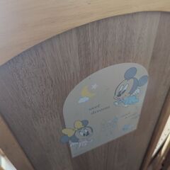 ベビーベッド　ディズニー　ベビーミッキー　ベビーミニーの画像