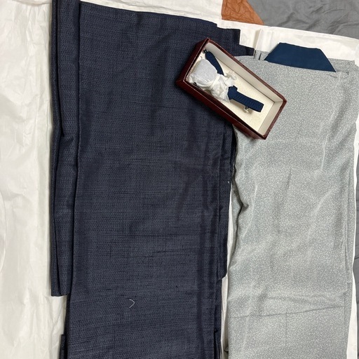 結城紬アンサンブル