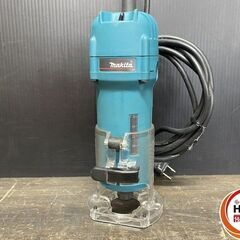 【引き取り限定】【中古品】マキタ makita 3707F トリマ 単相100V ビット・ガイド・付属品・説明書・箱付きの画像