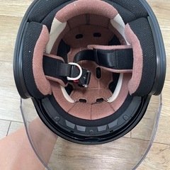 ヘルメット　YAMAHA ZENITH YJ-14ブラック　バイクの画像