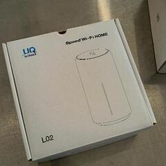 0615-213 UQ WiMAX HUAWEI Wi-Fi L02　ホームルーターの画像