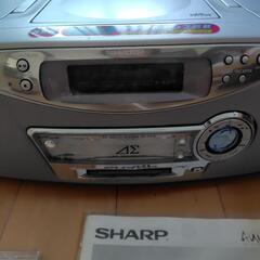 シャープ　CDプレイヤーの画像