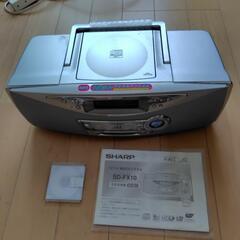 シャープ　CDプレイヤー