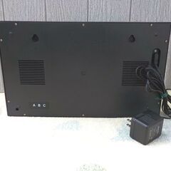 LED時計 掛け時計 ドットデジタル 幅38㎝ 時間・日付・温度表示 壁掛け時計 西岡店の画像