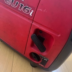 発電機ホンダHONDA インバーター EU16i 1600w キャンプ停電災害60000円の画像