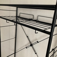 ニトリ　洗濯機裏収納ラックの画像