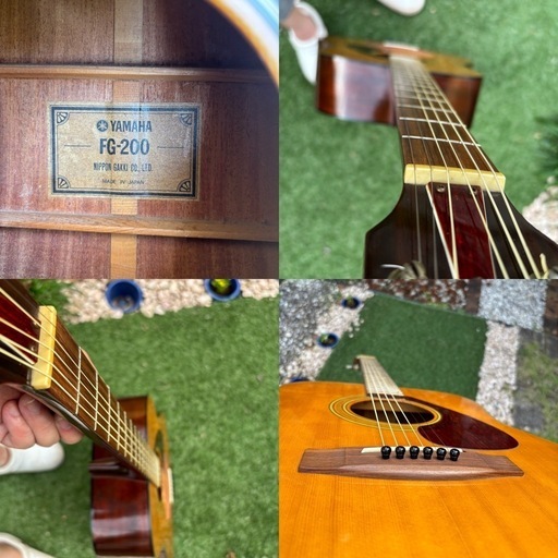 竹原ピストル氏ドンズバ！1972 YAMAHA FG-200グリーンラベル