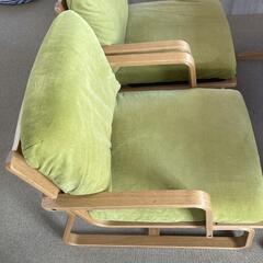 無印良品　ダイニングセットの画像