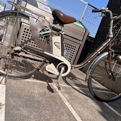 電動自転車充電器付き前輪パンクあり (いでんし) 湘南台の電動