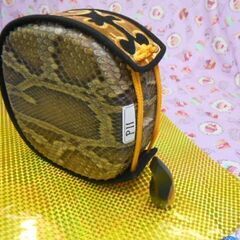 P11現品販16.980円沖縄三線専用蛇皮強化胴と黒檀爪セット (沖縄