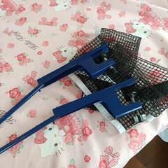 折りたたみ式卓球台の板とネットのセット　の画像