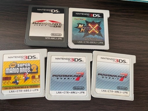 ニンテンドー3DSソフト4本セット ニュー(New)スーパーマリオ