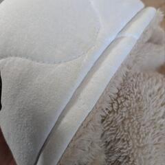 くまさんのモコモコおくるみの画像