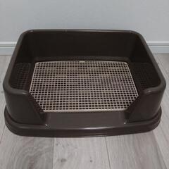 犬ちゃん　トイレ　フチ付き　　