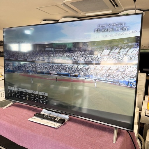 【超美品‼️】TCL 2022年製 50V型4Kチューナー内蔵スマートテレビ Google TV Netflix･youtube他内蔵