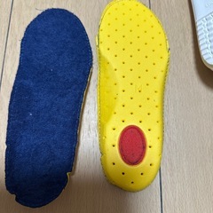 未使用　室内シューズ19センチの画像