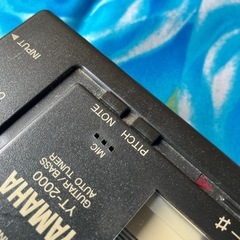ヤマハ Yamaha YT-2000 ギター/ベースオートチューナー 取説付の画像