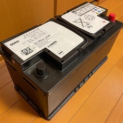 A🟥⭐️BMW純正⭐️🟥アイドリングストップ用🟦バッテリー🟦BMW320 i （2014年）（平成26年式）から取り外しました🟦去年、2024年2月に新品購入しました🟦の画像