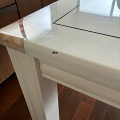 決定しました！大理石ダイニングテーブルの画像