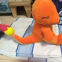 ポケモンヒトカゲぬいぐるみの画像