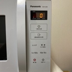 ✨美品✨Panasonic 電子レンジ　NE-FL100-W 2022年製の画像
