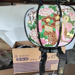 回転式　円山灯（あんどん）の画像