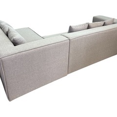 NO.2468 桜屋工業 CHERRY ソファ セット LS-425-L/R クッション付き 家具 中古の画像