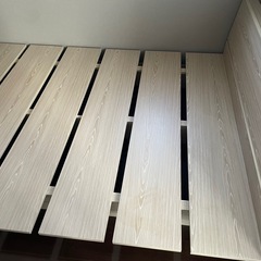 ダブル　ベッドフレーム　の画像