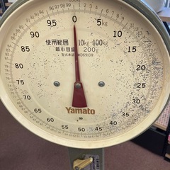 レトロ体重計の画像