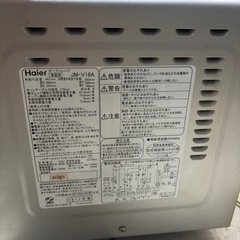 オーブンレンジ　ハイアール　2012年製　の画像